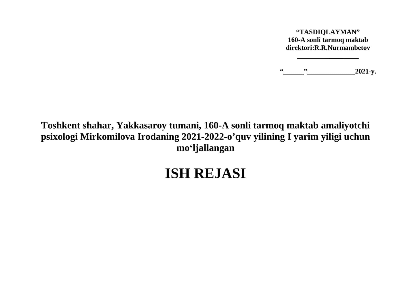 ISH REJASI