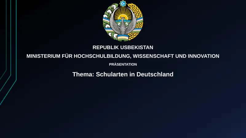 Thema: SchularteninDeutschland