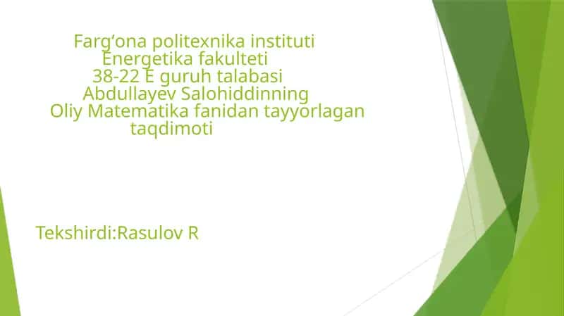 Irratsionalifodalarni integrallash