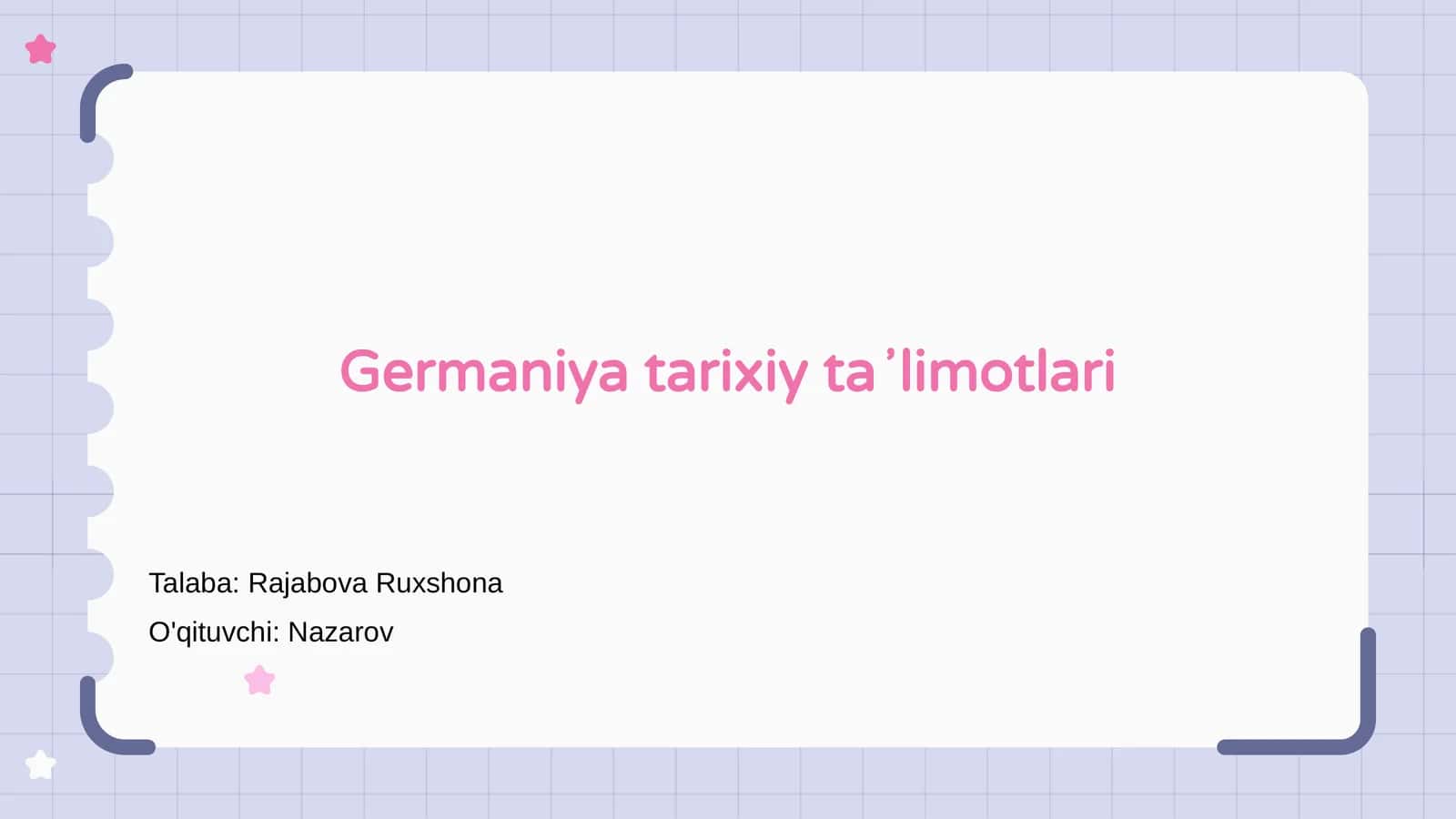 Germaniya tarixiy ta'limotlari