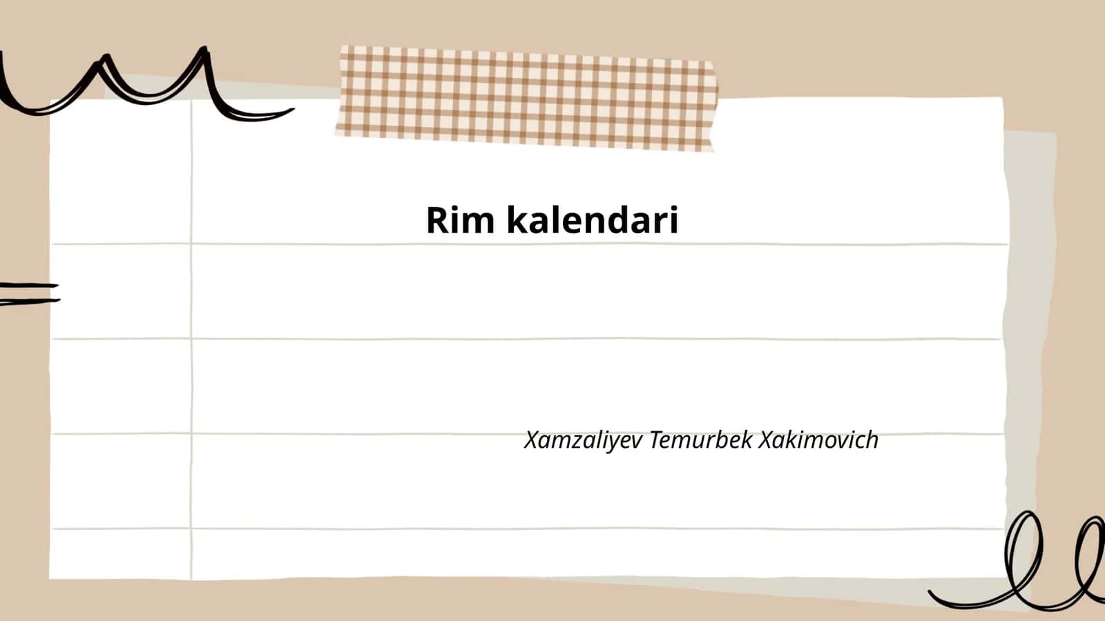 Rim kalendari