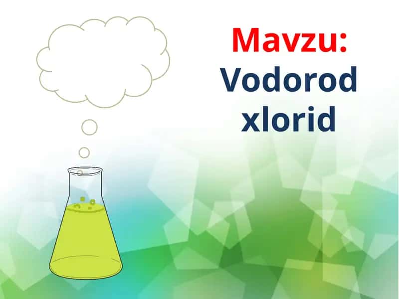 Vodorod xlorid
