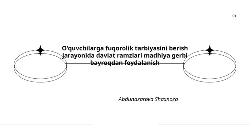 O'quvchilarga fuqorolik tarbiyasini berish jarayonida davlat ramzlari madhiya gerbi bayroqdan foydalanish