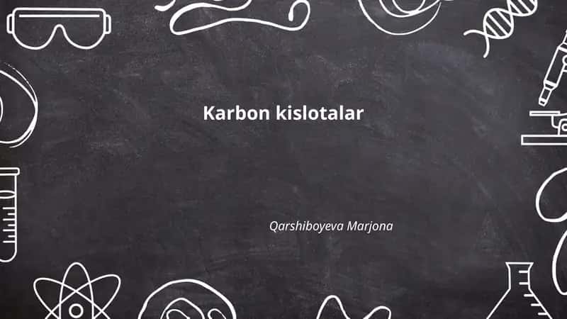 Karbon kislotalar