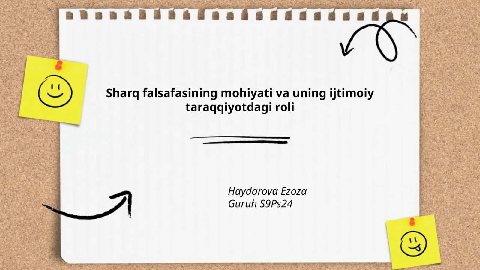 Sharq falsafasining mohiyati va uning ijtimoiy taraqqiyotdagi roli