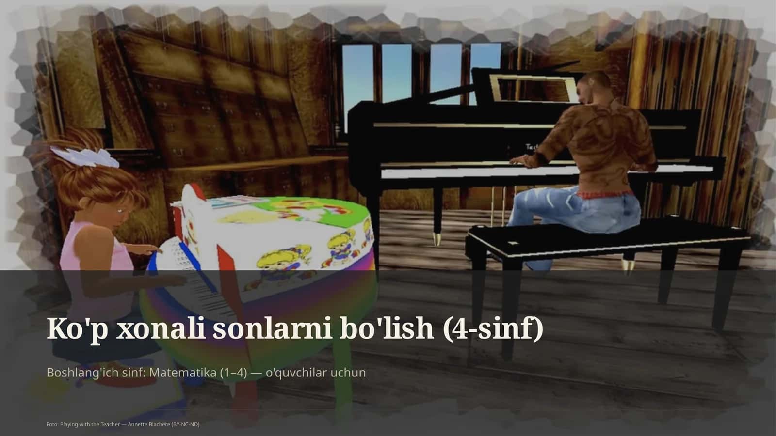 Ko'p xonali sonlarni bo'lish (4-sinf)