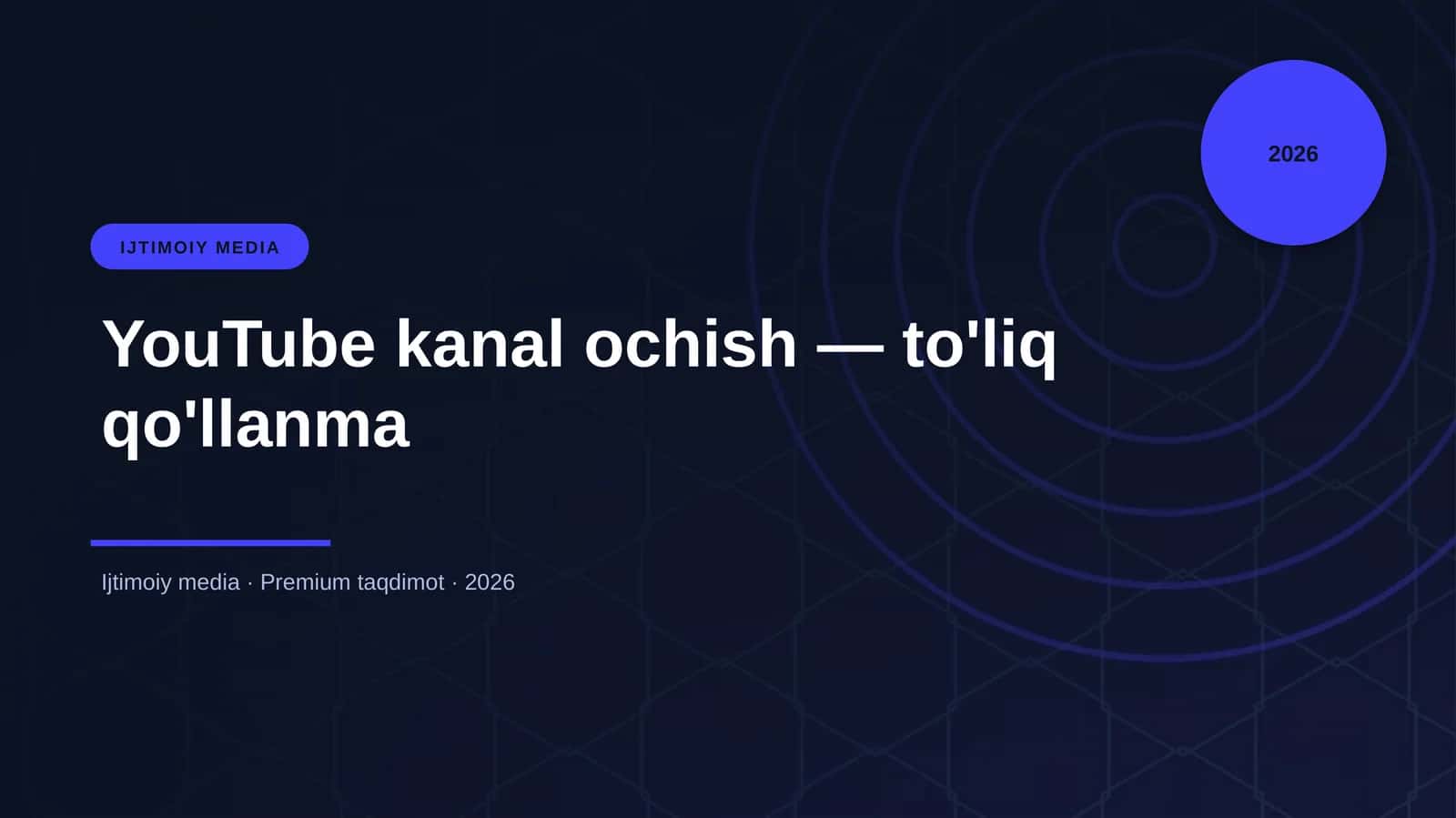 IJTIMOIY MEDIA