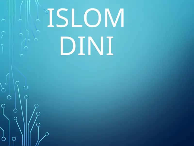 Islom dini