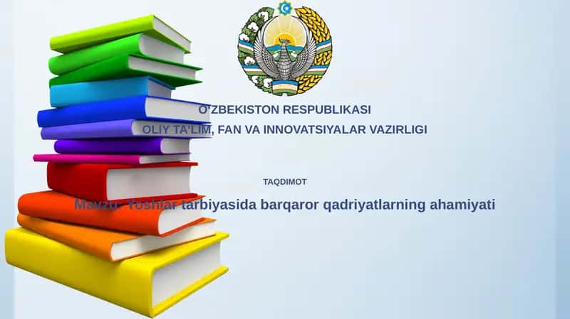 Barqaror qadriyatlar: Ta'rif va mohiyat