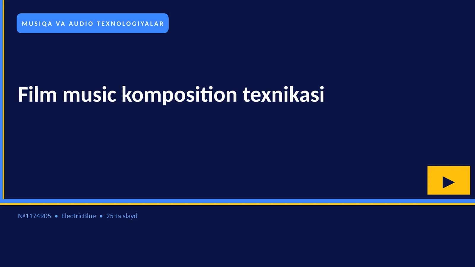 Film music komposition texnikasi