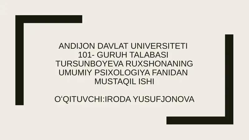 Evalutsion psixologiyavapsixologiyafaniningmustaqilfansifatidarivojlanishi