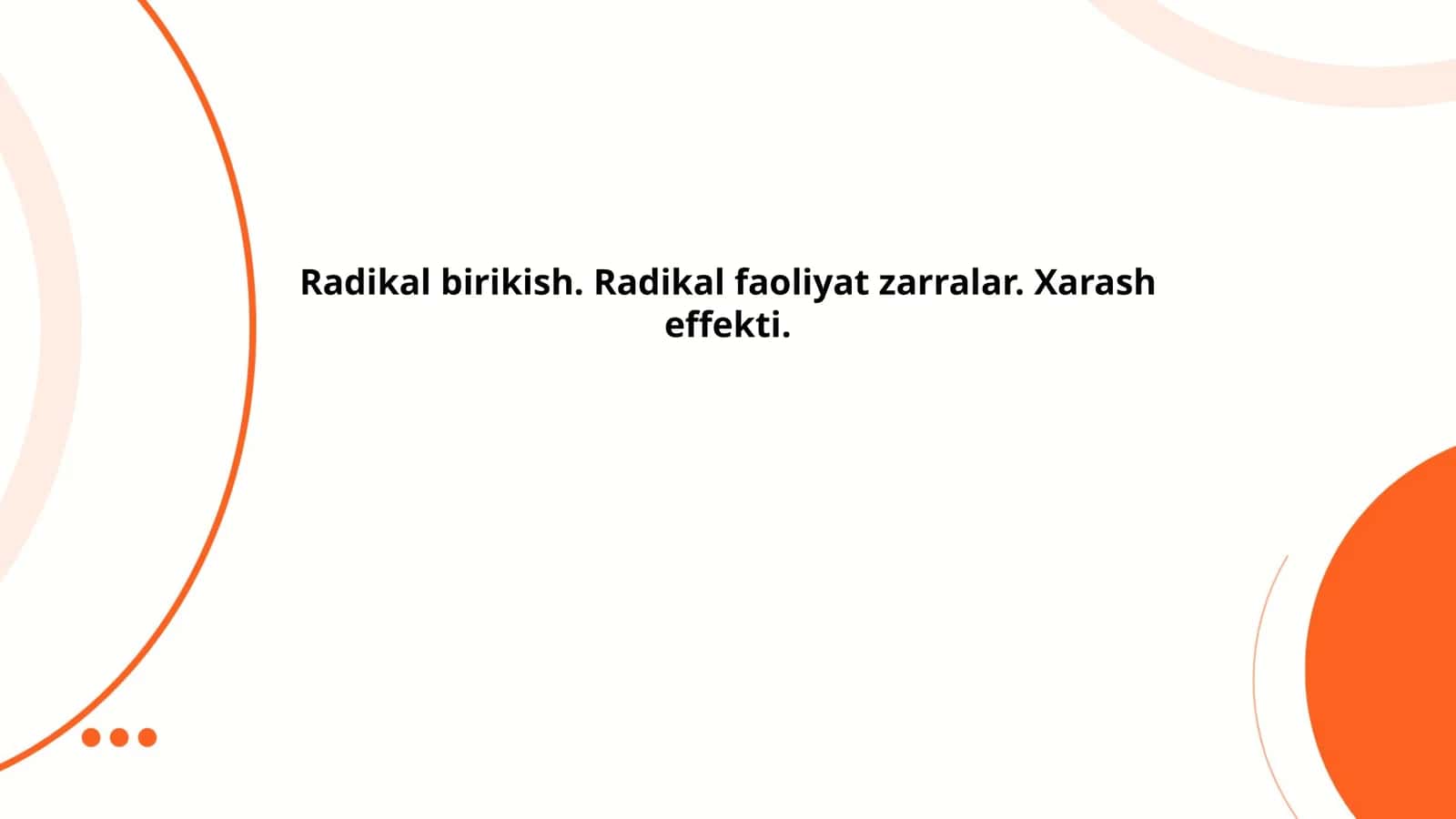 Radikal birikish