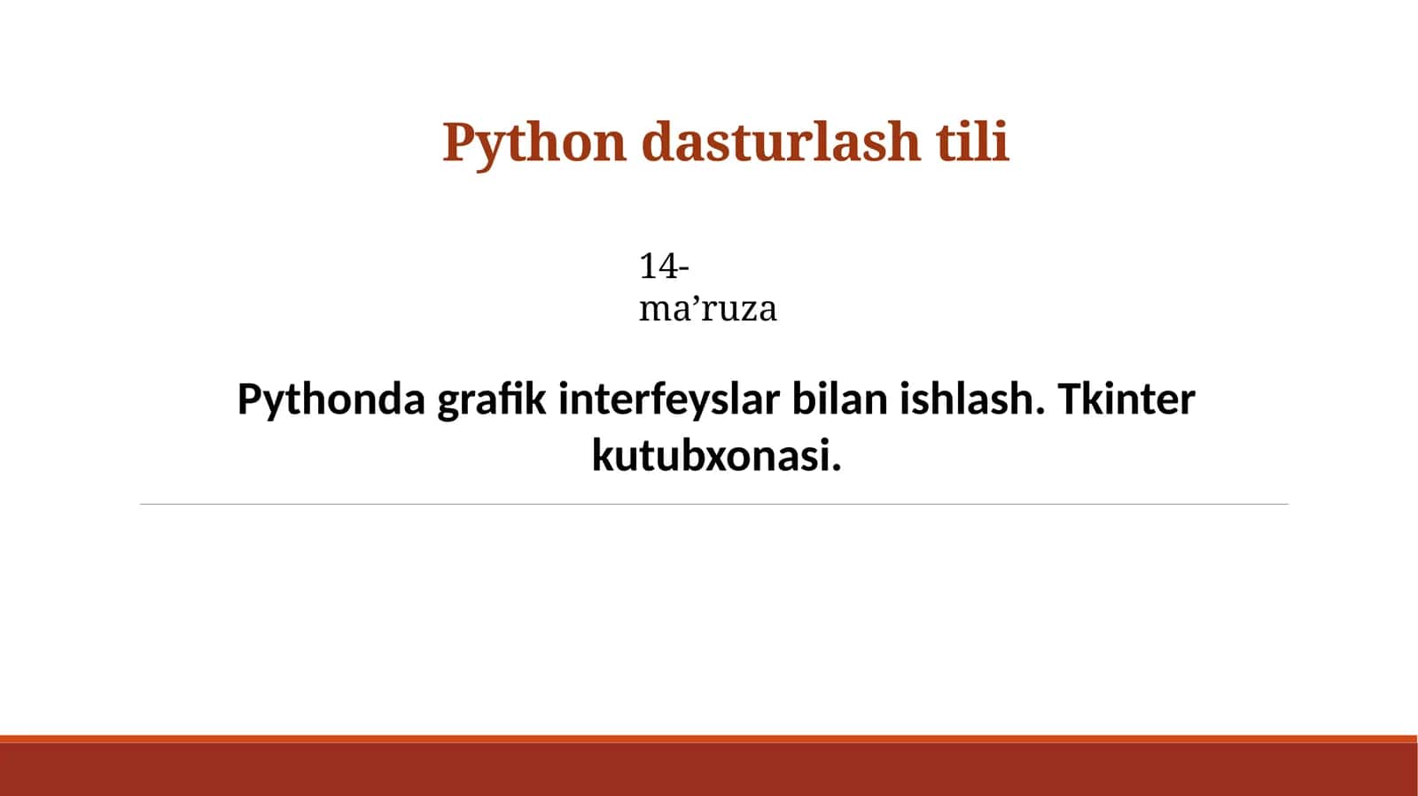Pythondasturlashtili