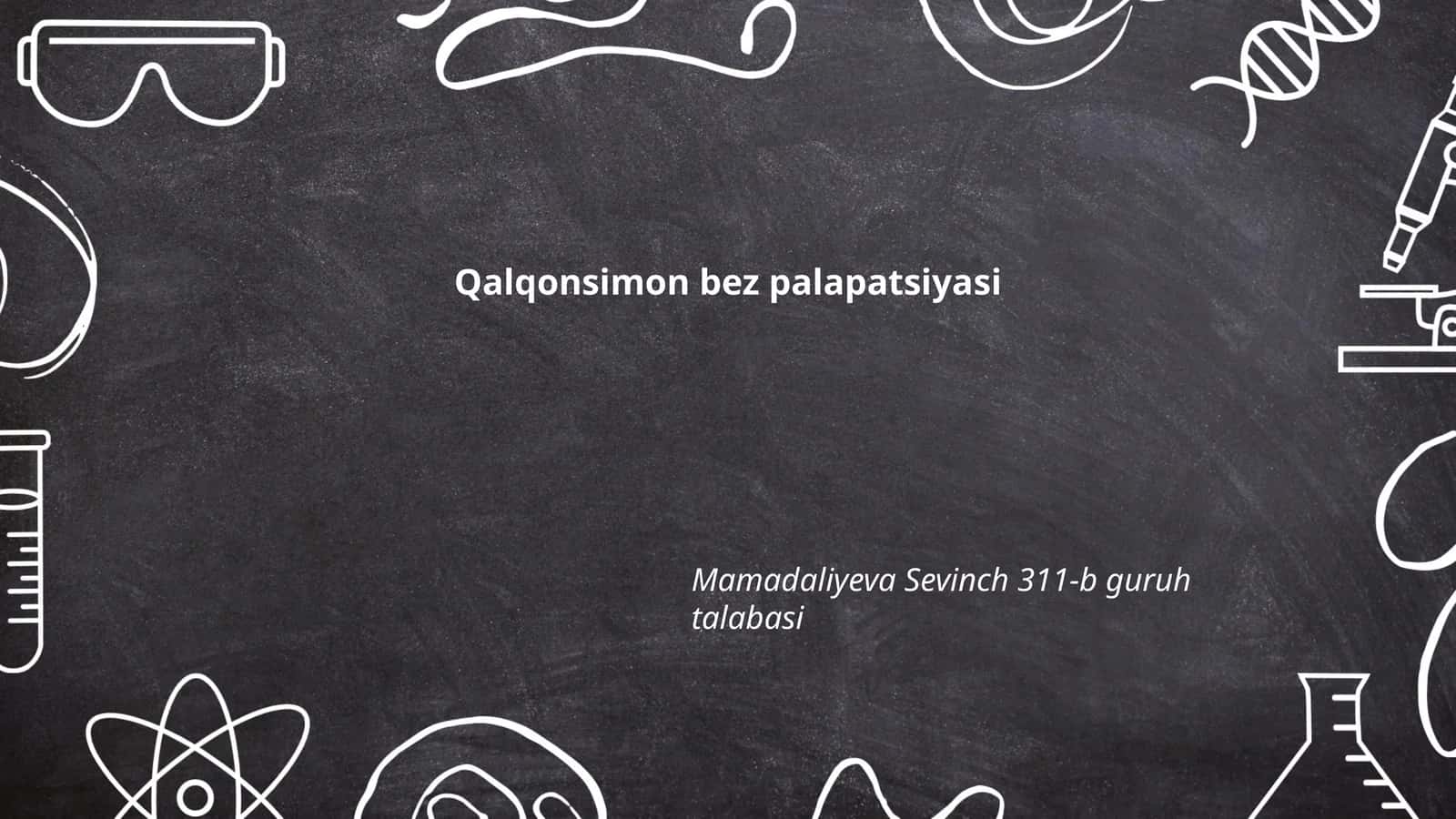 Qalqonsimon bez palapatsiyasi