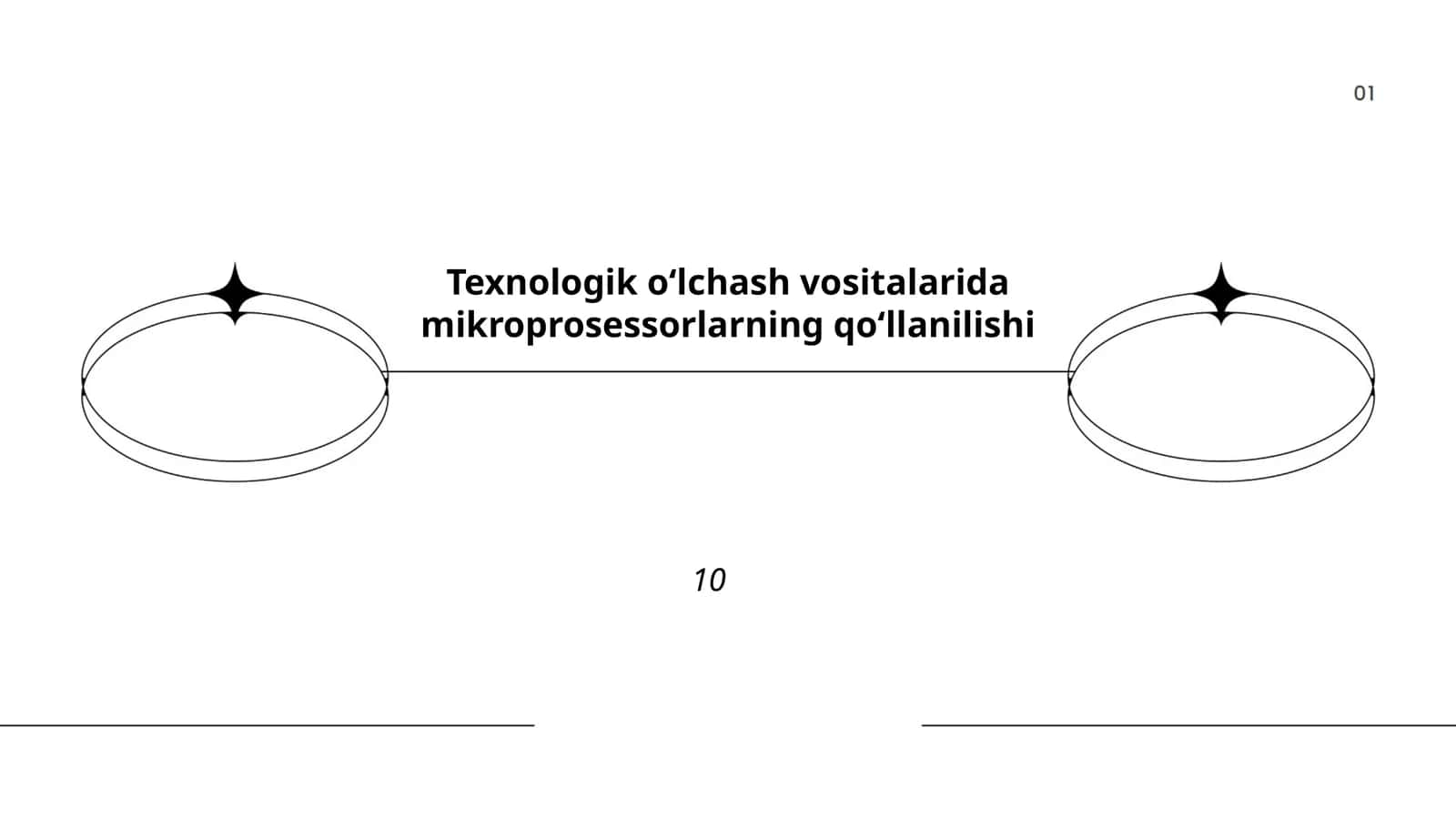 Mikroprotsessorlarning o'lchash vositalarida qo'llanilishi