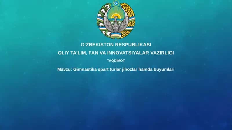 Gimnastika Jihozlari