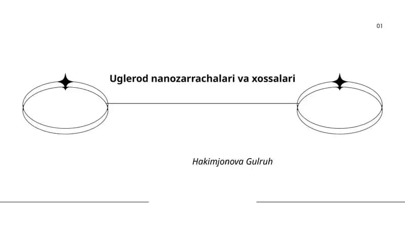Uglerod nanozarrachalari va xossalari