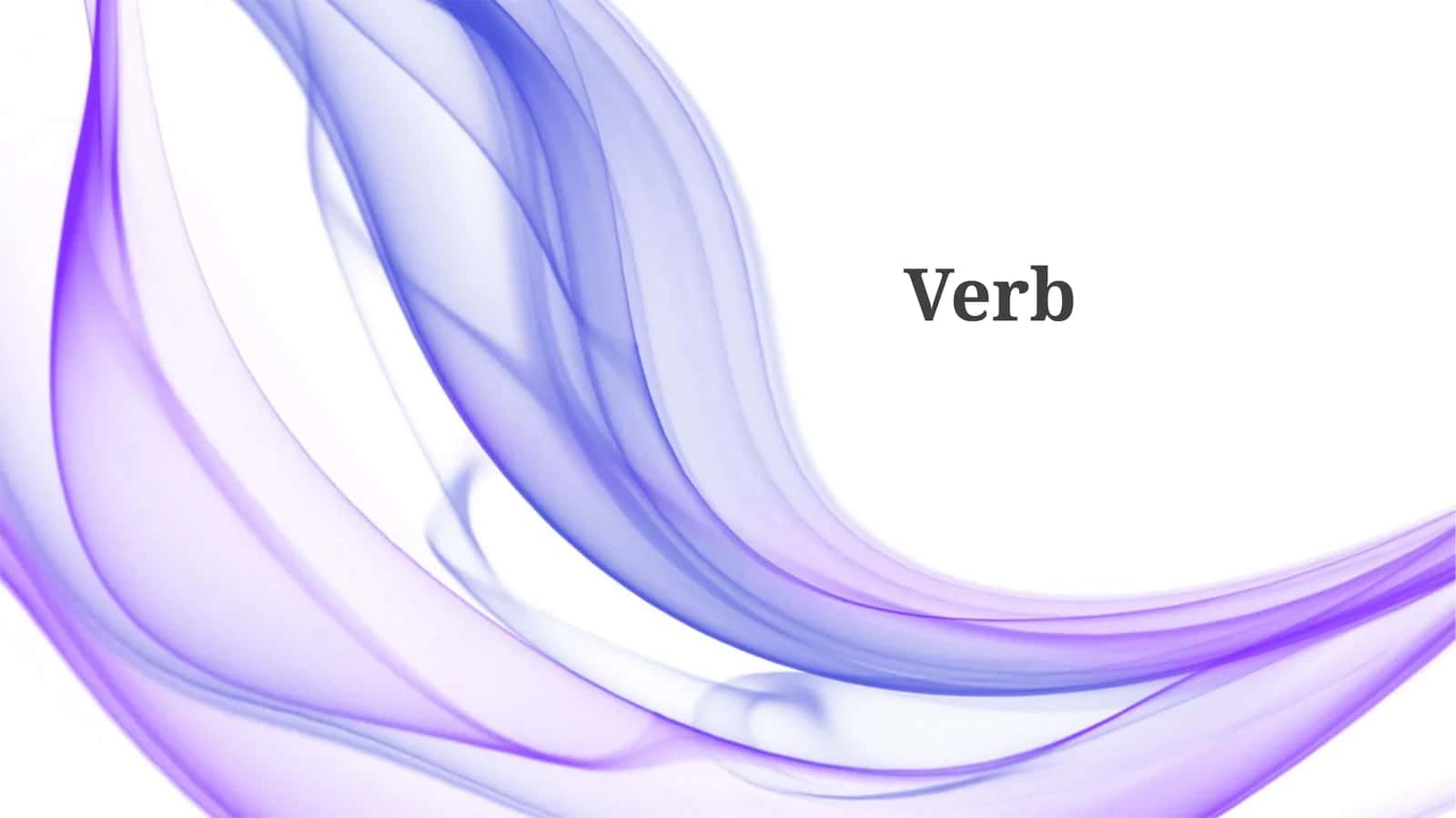 Verb Types