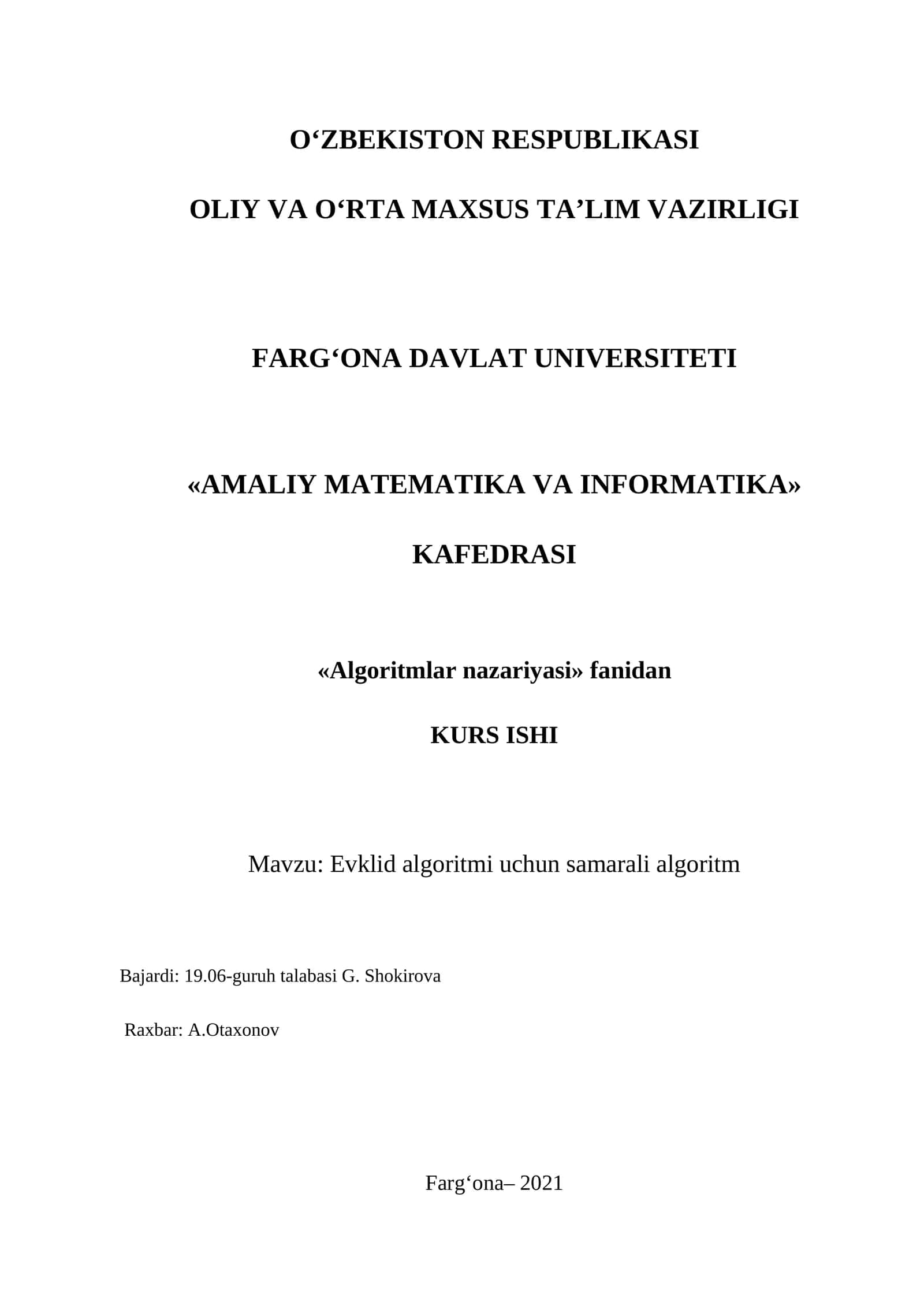 [Evklid algoritmi uchun samarali algoritm]