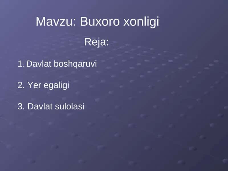 Buxoro xonligi
