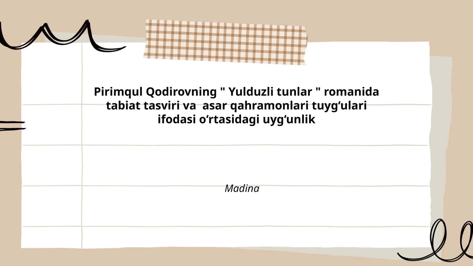 Yulduzli tunlar