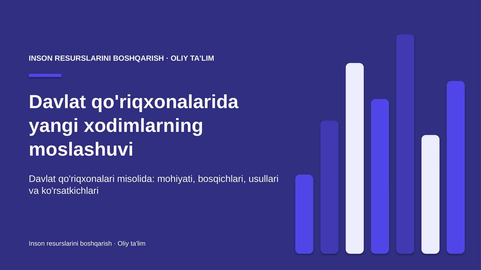 Yangi xodimlarning moslashuvi: mohiyati