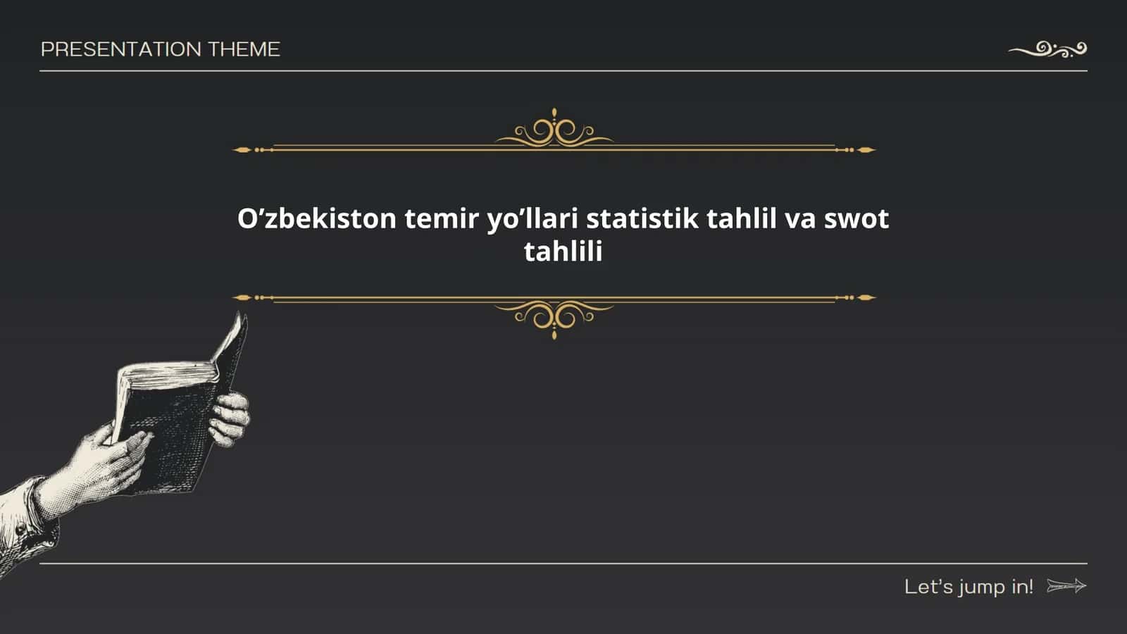 O’zbekiston temir yo’llari statistik tahlil va swot tahlili