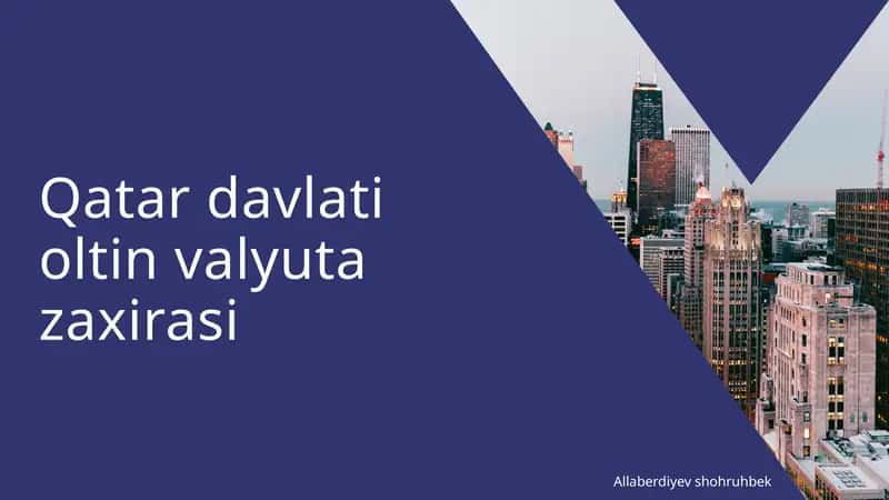 Qatarning Asosiy Iqtisodiy Ko'rsatkichlari