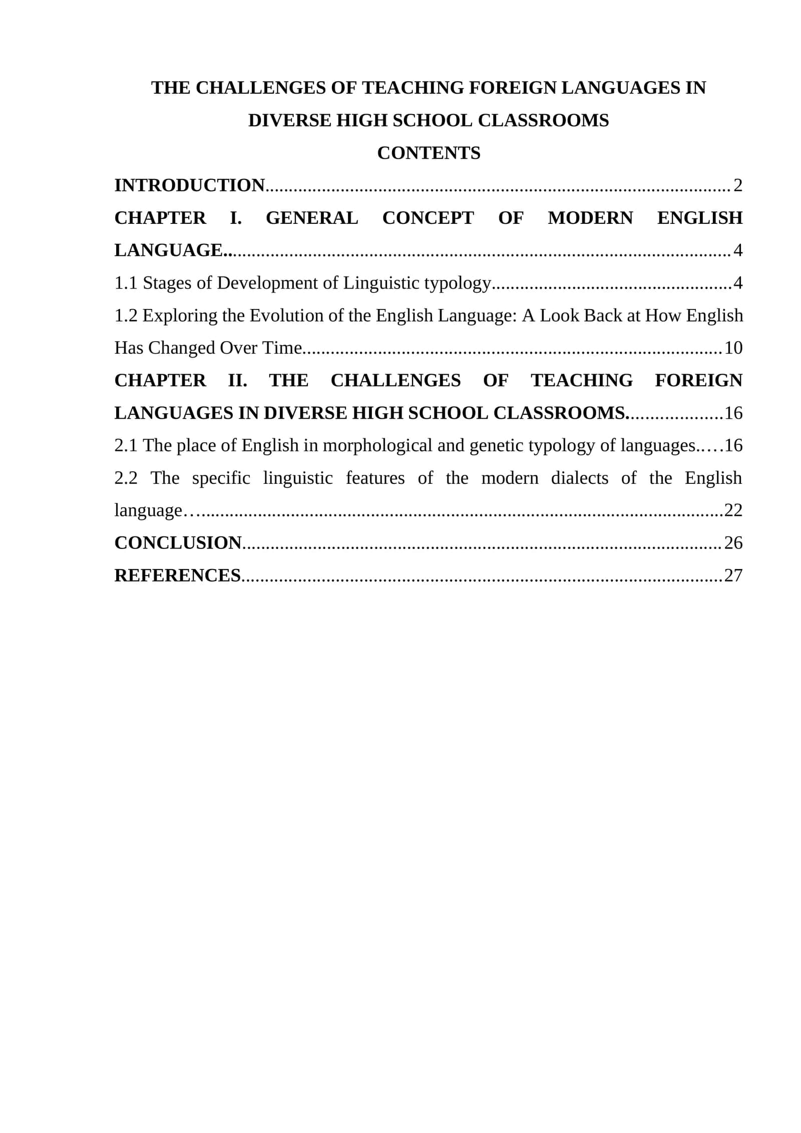 THE CHALLENGES OF TEACHING FOREIGN LANGUAGES IN DIVERSE HIGH SCHOOL CLASSROOMS