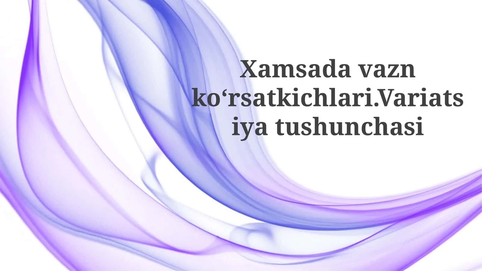 Tananing Massa Indeksi (BMI) ning O'zgarishining Oqibatlari