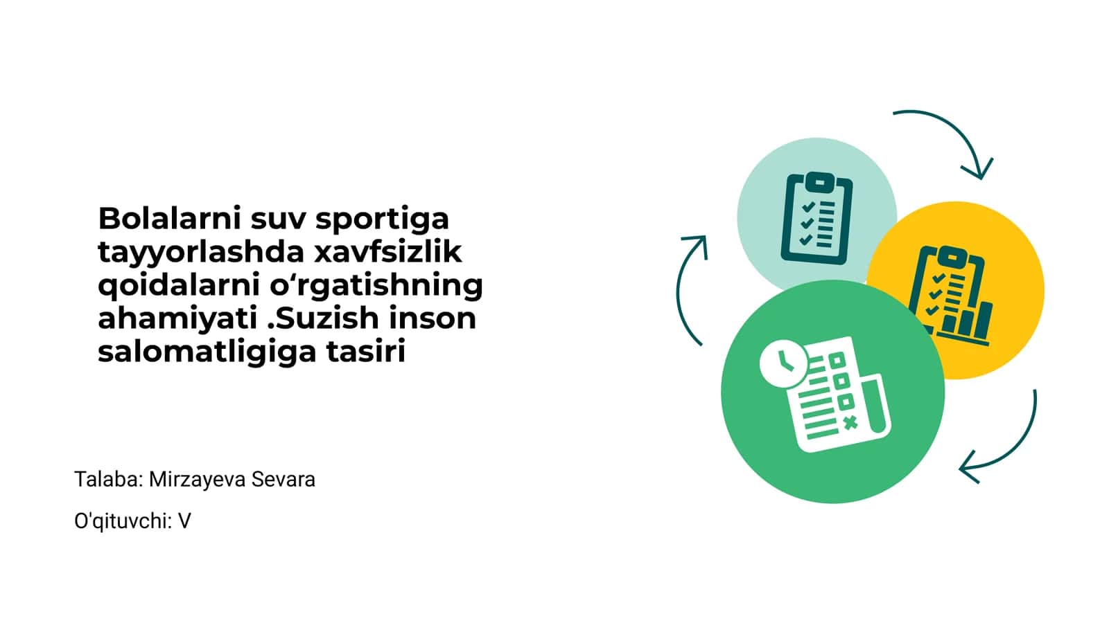 Bolalarni suv sportlariga tayyorlash: xavfsizlik qoidalari