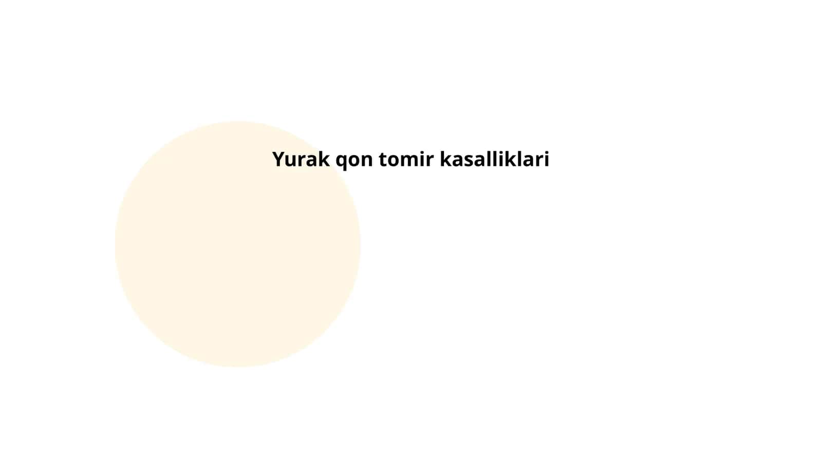 Yurak qon tomir kasalliklari
