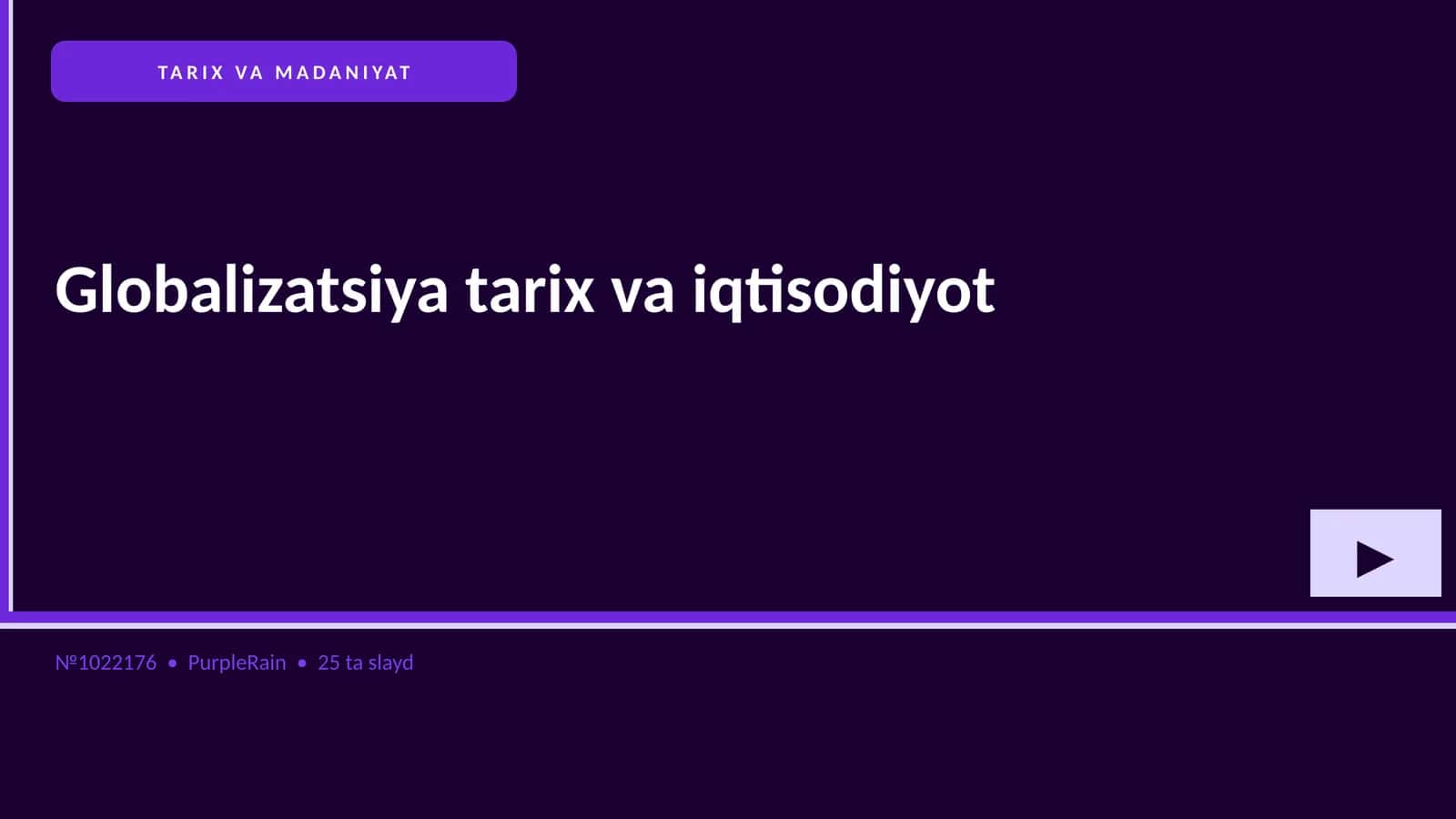 Globalizatsiya tarix va iqtisodiyot