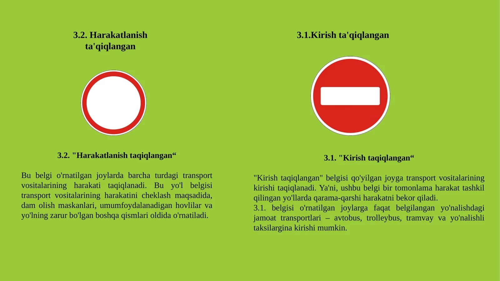 Taqiqlovchi belgilar
