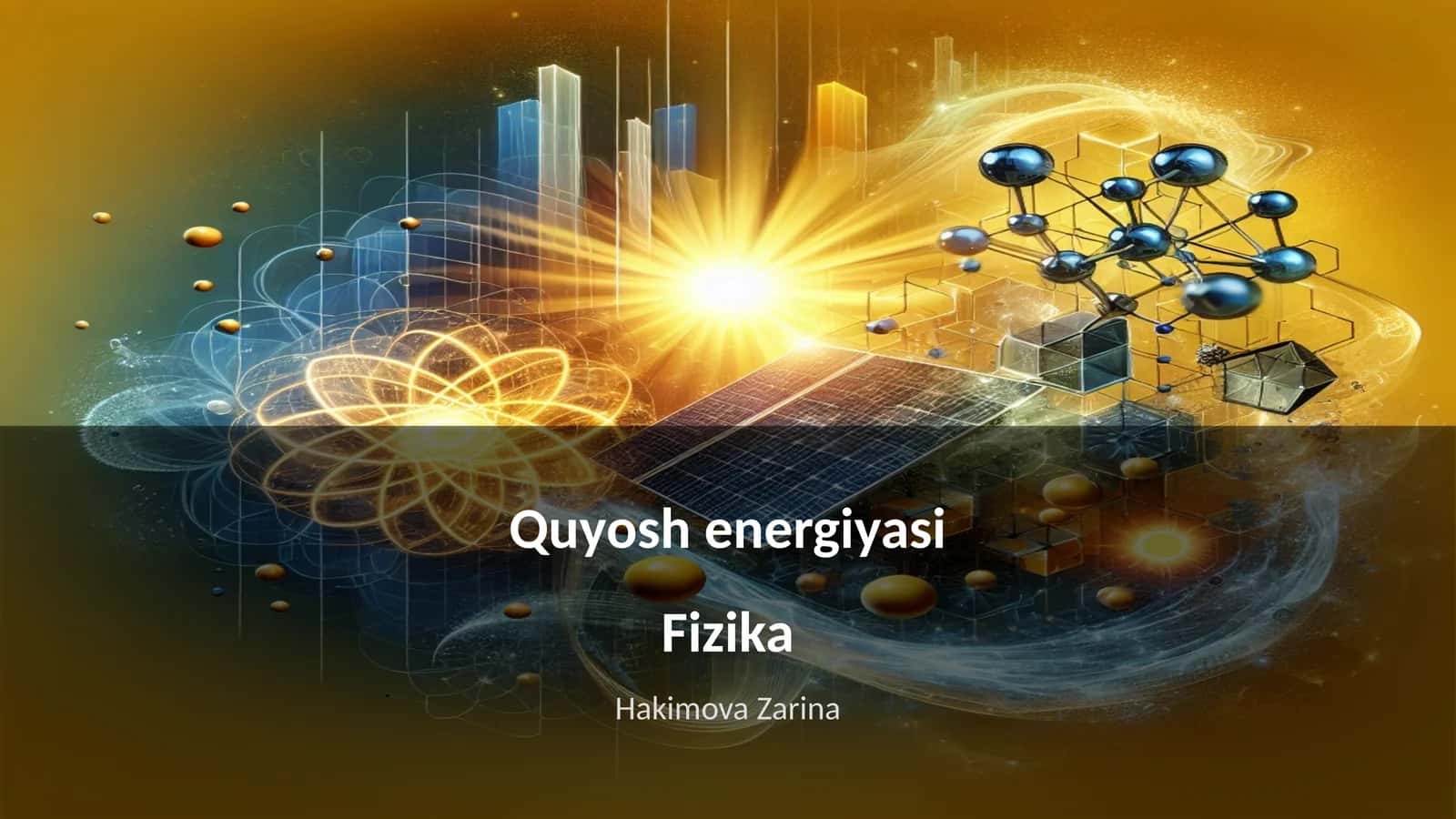 Quyosh energiyasi
