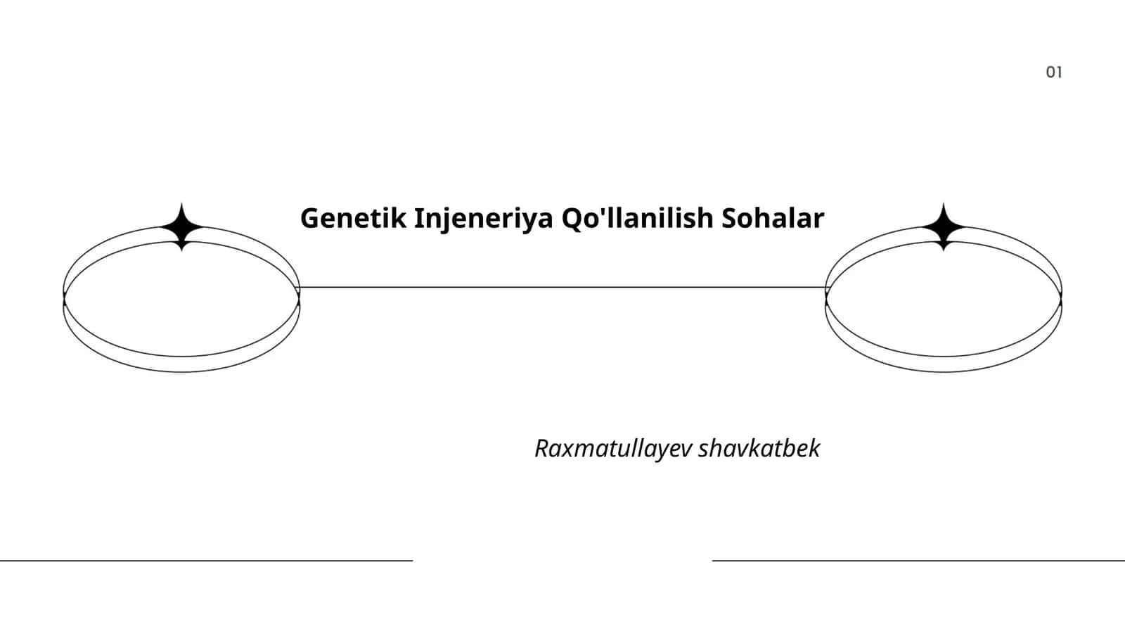 Genetik Injeneriya Qo'llanilish Sohalar