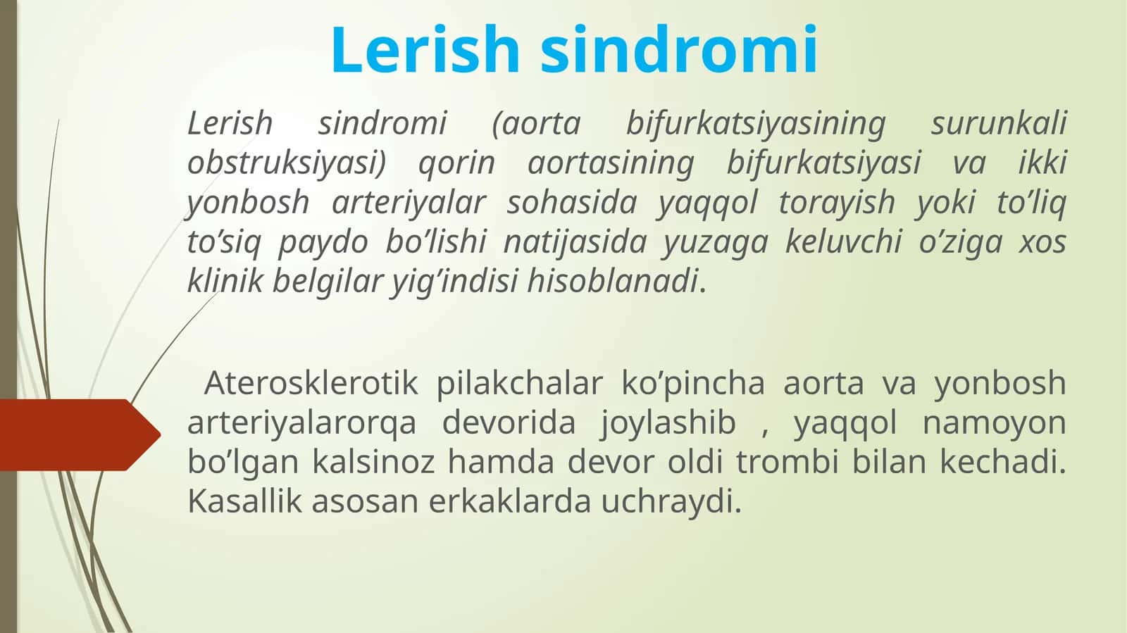 Lerishsindromi