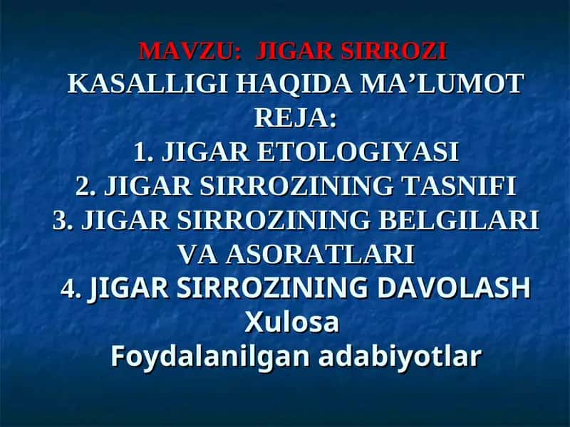 JIGAR SIRROZI