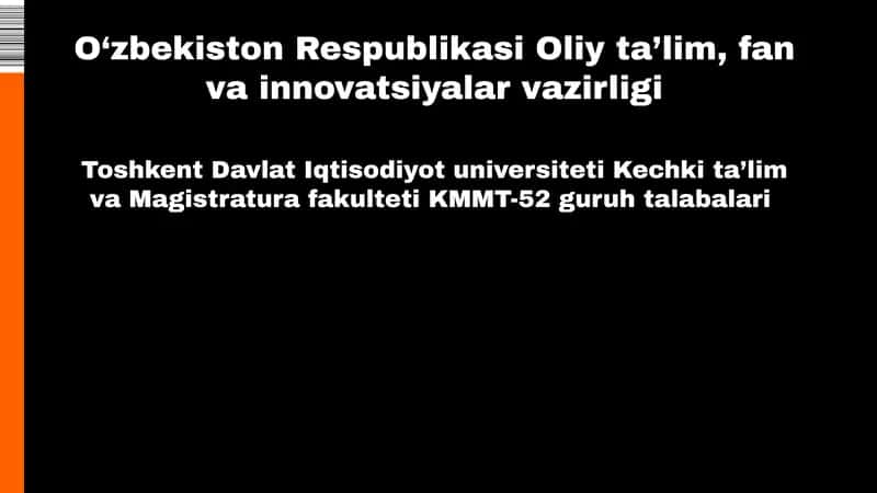 Inflyatsiya va uning aholi daromadlari