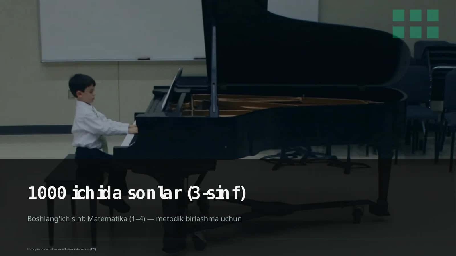 1000 ichida sonlar (3-sinf)