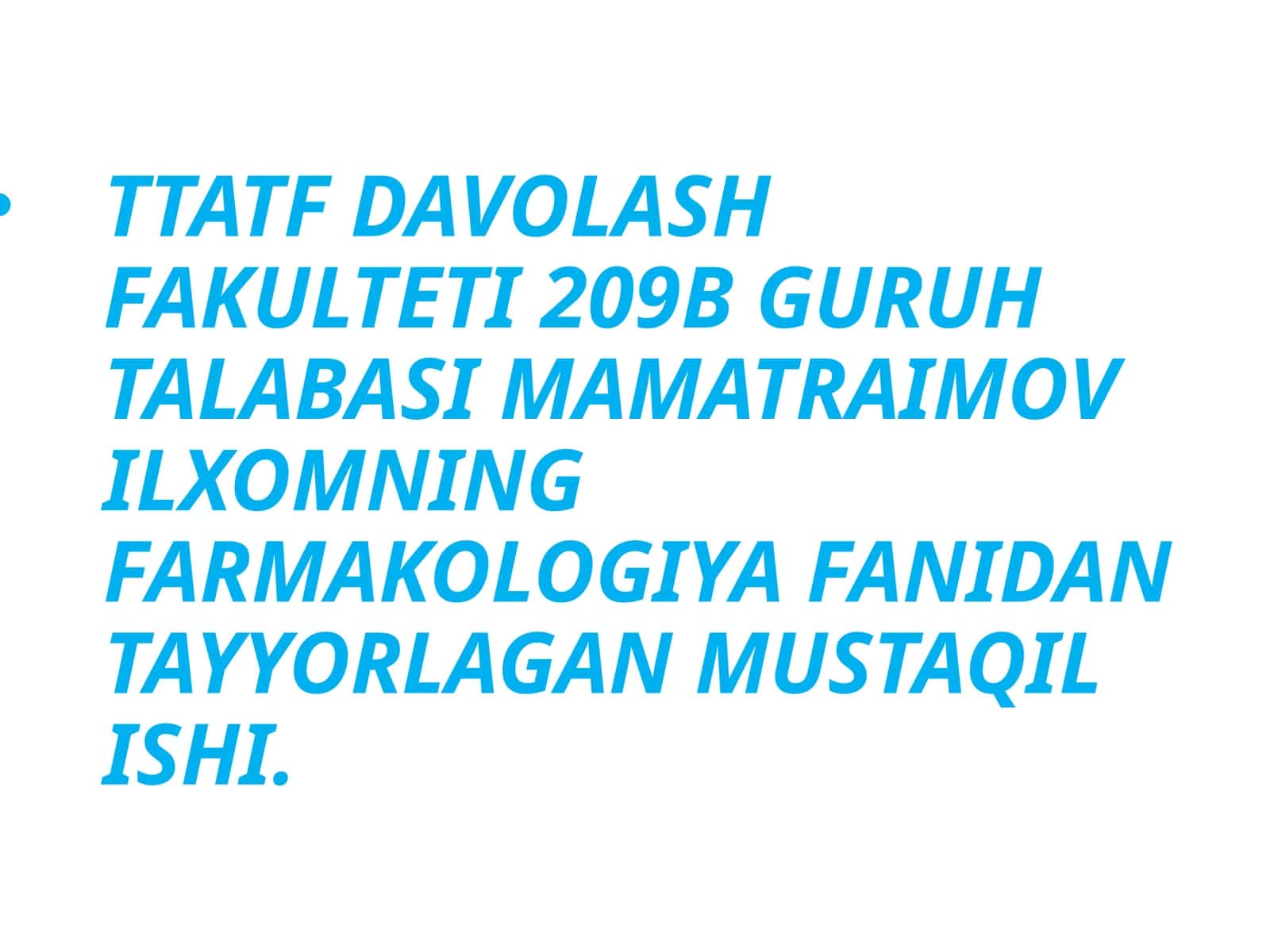Anafilaktik shok va Davolash