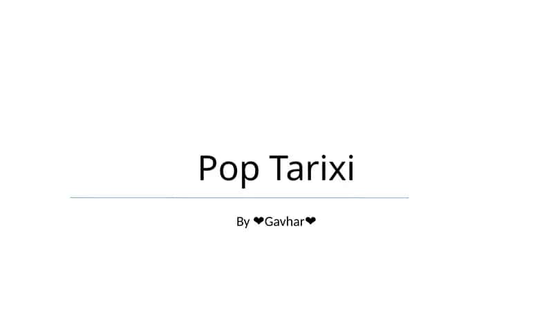 Pop Tarixi