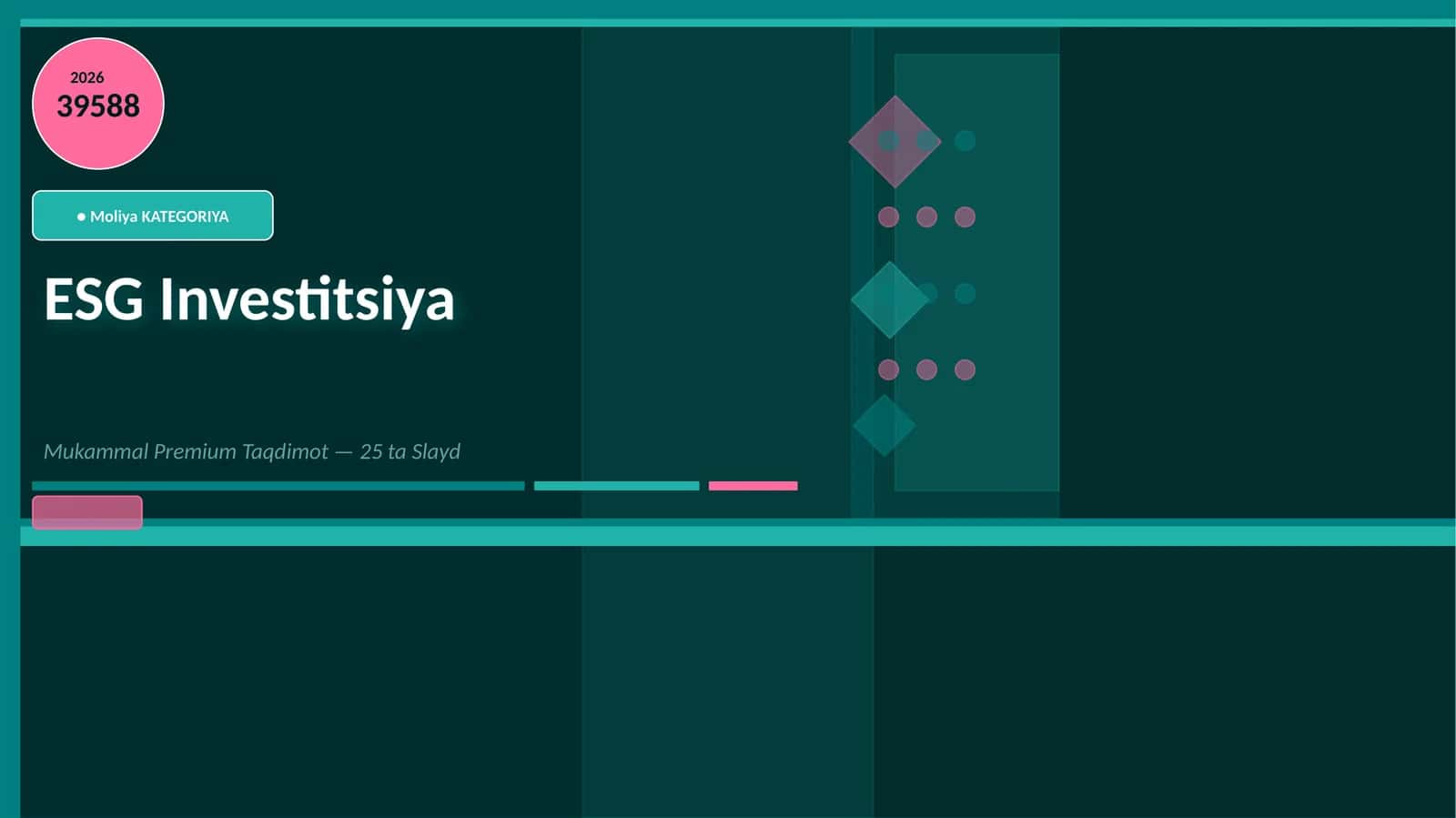 ESG Investitsiya