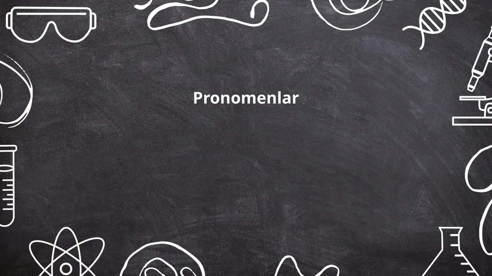 Pronomenlar