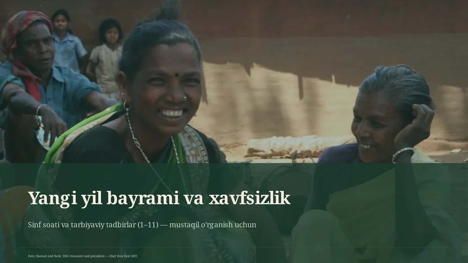 Yangi yil bayrami va xavfsizlik