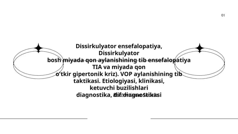 Dissirkulyator ensefalopatiya