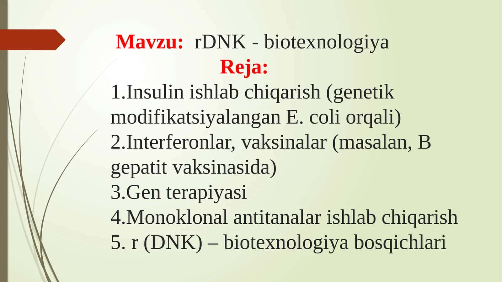 rDNK-biotexnologiya