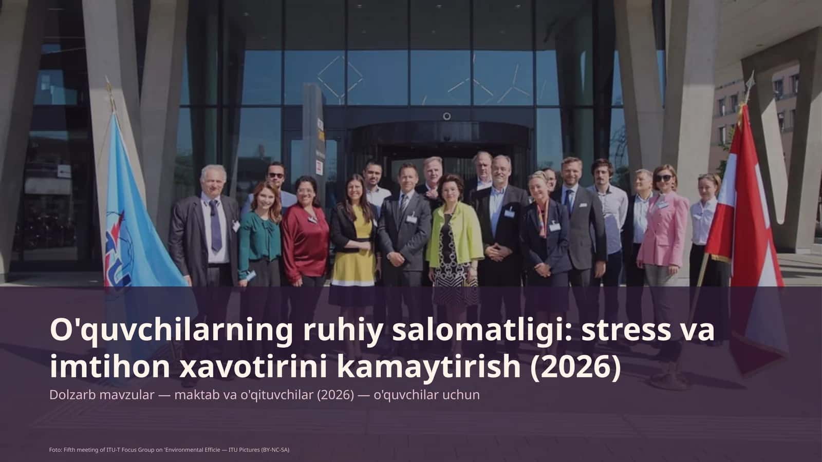 O'quvchilarning ruhiy salomatligi: stress va imtihon xavotirini kamaytirish