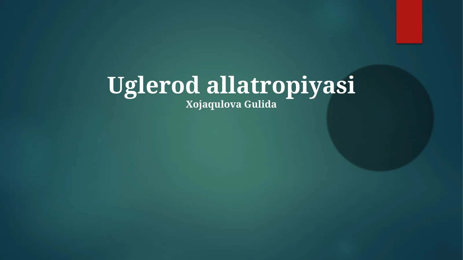 Uglerod allatropiyasi