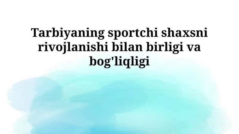 Sport Psixologiyasi